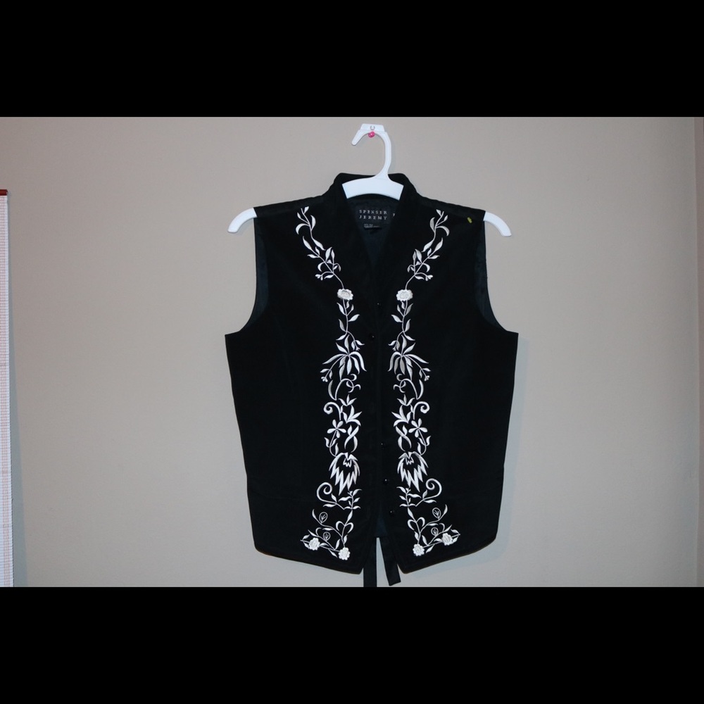 black vest